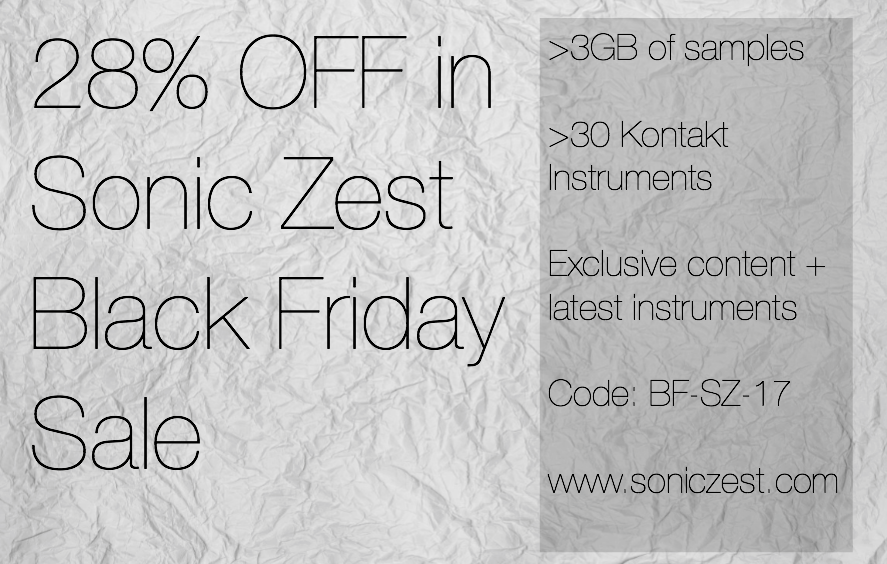 BlackFridaySonicZest2017 - BlackFridaySonicZest2017
